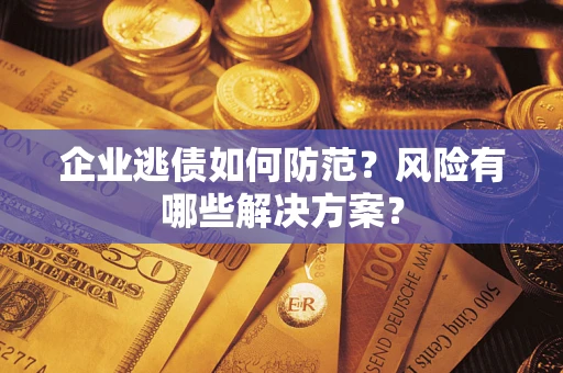 武汉企业逃债如何防范？风险有哪些解决方案？