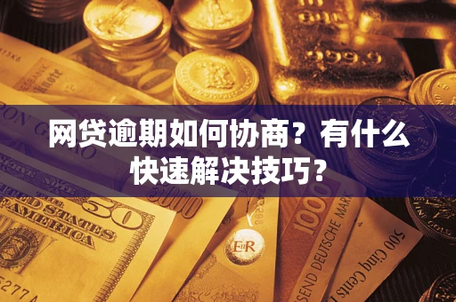 武汉网贷逾期如何协商？有什么快速解决技巧？