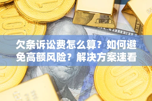 武汉欠条诉讼费怎么算？如何避免高额风险？解决方案速看！