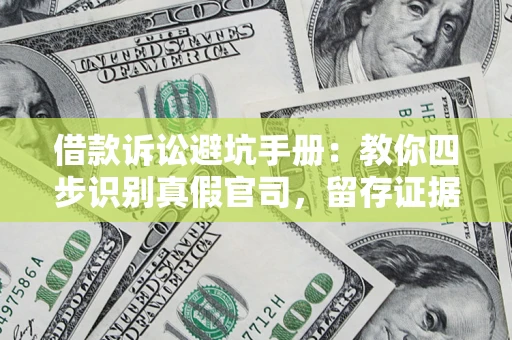武汉借款诉讼避坑手册：教你四步识别真假官司，留存证据不踩雷