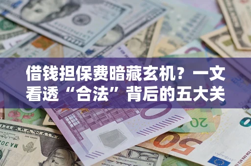 武汉借钱担保费暗藏玄机？一文看透“合法”背后的五大关键陷阱