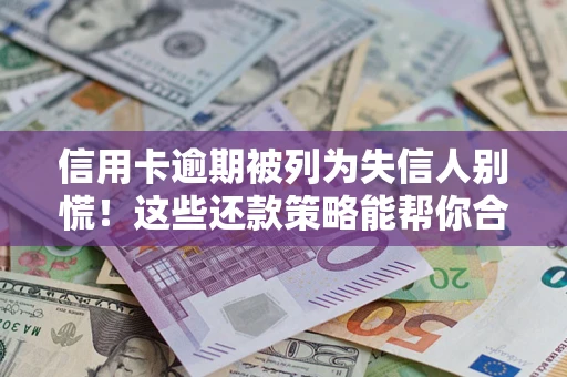 武汉信用卡逾期被列为失信人别慌！这些还款策略能帮你合法止损