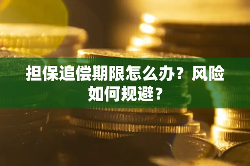 武汉担保追偿期限怎么办？风险如何规避？