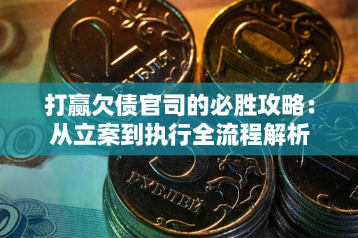 武汉打赢欠债官司的必胜攻略：从立案到执行全流程解析