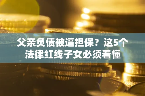 武汉父亲负债被逼担保？这5个法律红线子女必须看懂